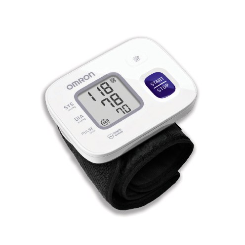 เครื่องวัดความดันโลหิตที่ข้อมือ OMRON รุ่น HEM-6161 ขั้นพื้นฐาน