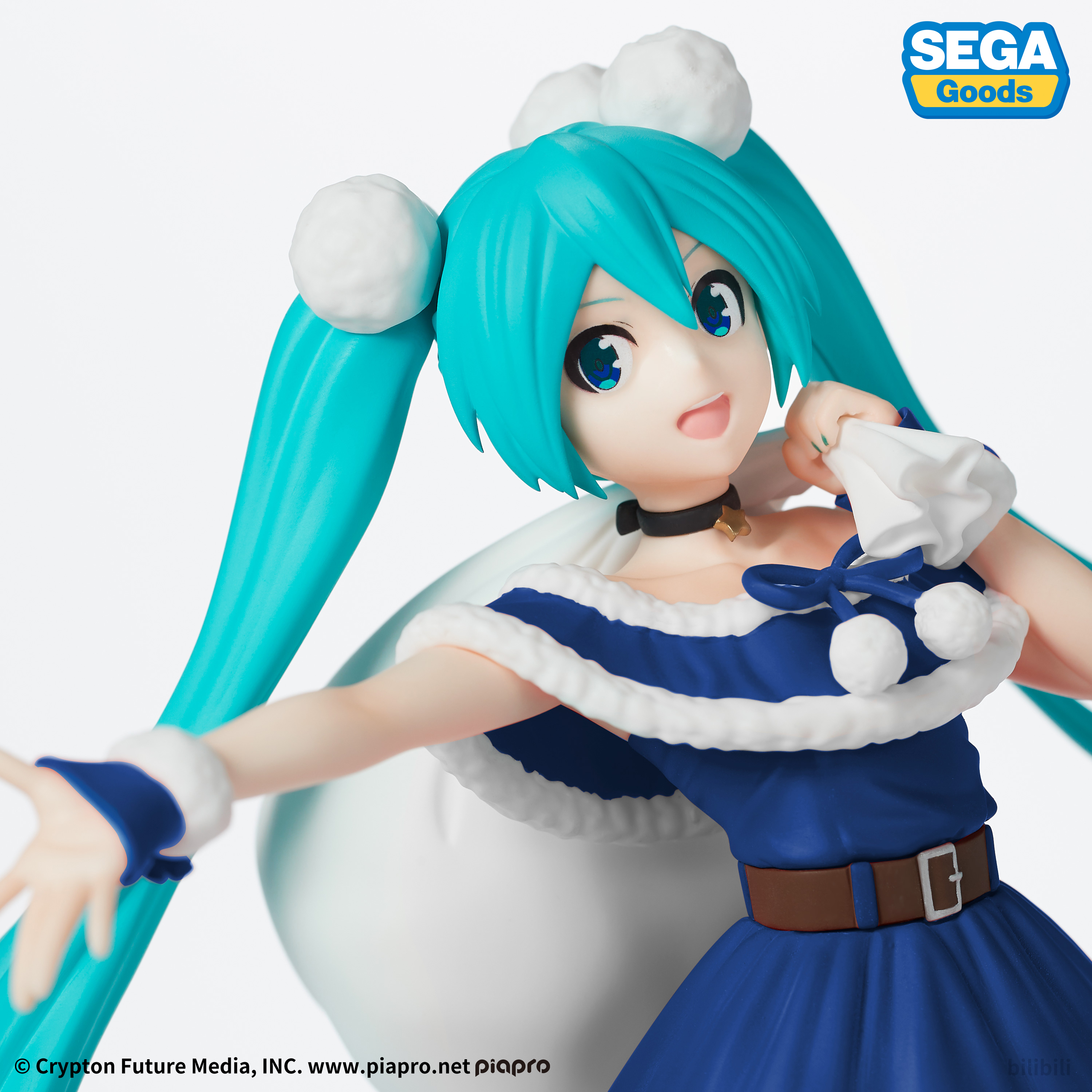 (Preorder ถึงวันที่3/1/2022) เปิดรับPreorder มีค่ามัดจำ 200 บาท SPM Figure Hatsune Miku Blue Christmas Ver 4580779503613