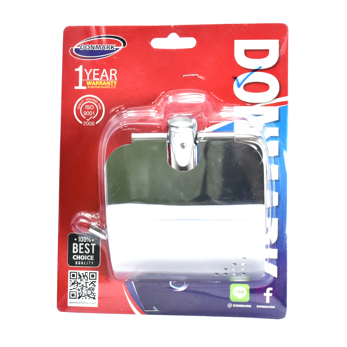 DONMARK กล่องกระดาษสแตนเลสอย่างหนา 304 K-03B