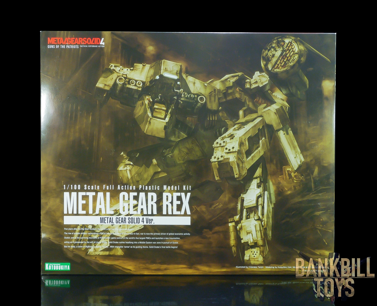 เมทัลเกียร์ Metal Gear Solid Kotobukiya 1/100 Metal Gear REX [Metal Gear Solid 4 Ver.]