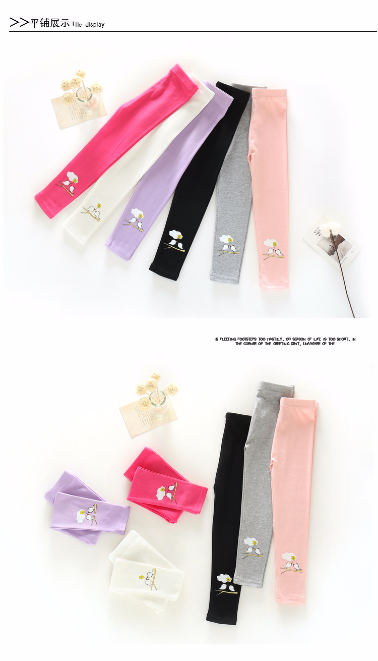 P31004 พร้อมส่งเลกกิ้งเด็กสีม่วง สั่งZ100 จัดZ110