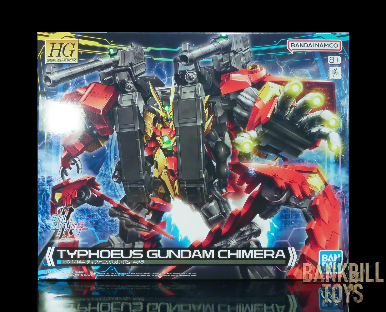 กันดั้ม Bandai Spirits Gunpla HGGBM 1/144 TYP-G12/CMR Typhoeus Gundam Chimera