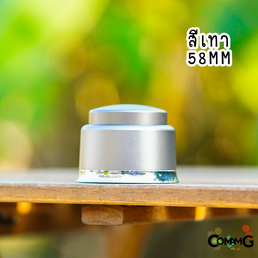 แทมเปอร์กดกาแฟสปริง แบบหน้าเรียบ สแตนเลส หน้า51mm 53mm 58mm