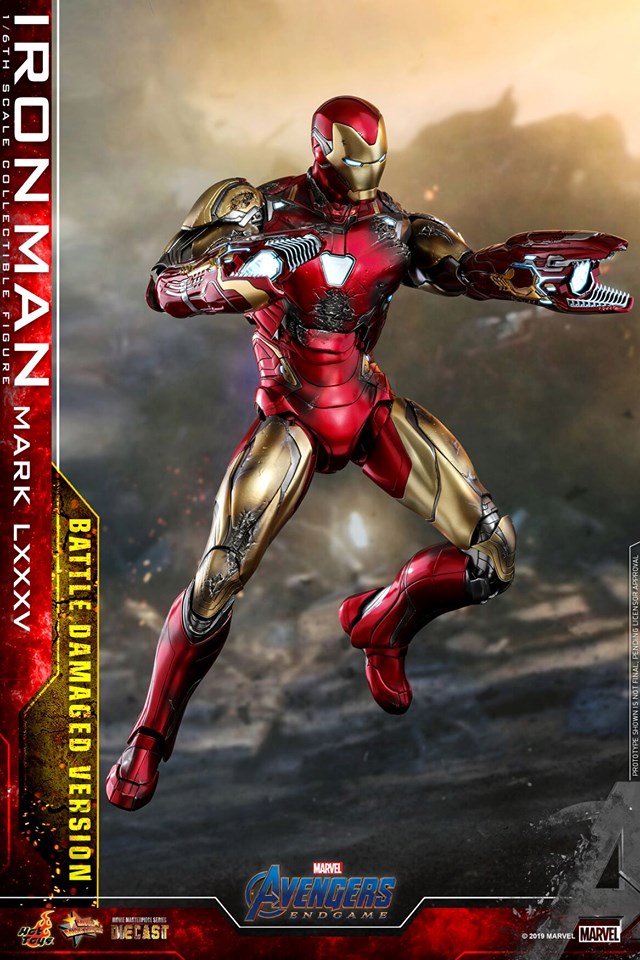 เปิดรับPreorder มีค่ามัดจำ 6900 บาท MMS543D33 - Avengers: Endgame - 1/6th scale Iron Man Mark LXXXV (Battle Damaged Version) Collectible Figure //