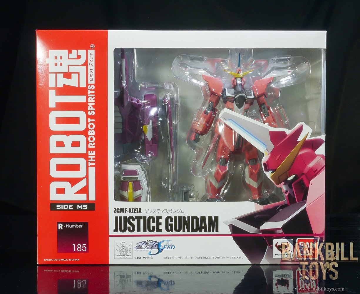 กันดั้ม Bandai The Robot Spirits <SIDE MS> R-185 ZGMF-X09A Justice Gundam
