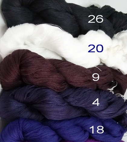 ไหมทอผ้า โทเร 40/2 มีขายเป็นไจและเป็นกิโลกรัม TR Yarn