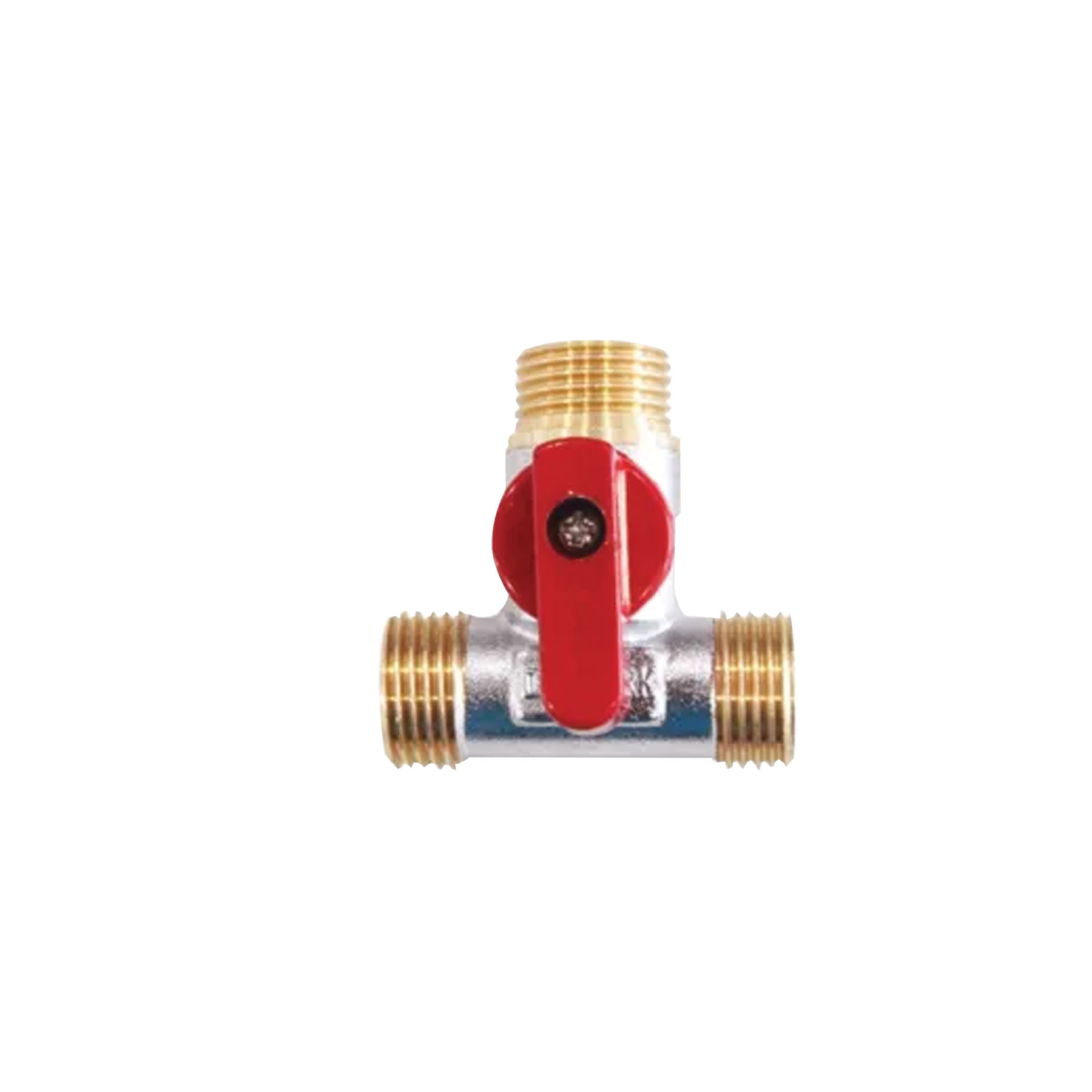 DONMARK วาล์วสามทางระบบบอลล์ M/M/M 1/2" MC-333M