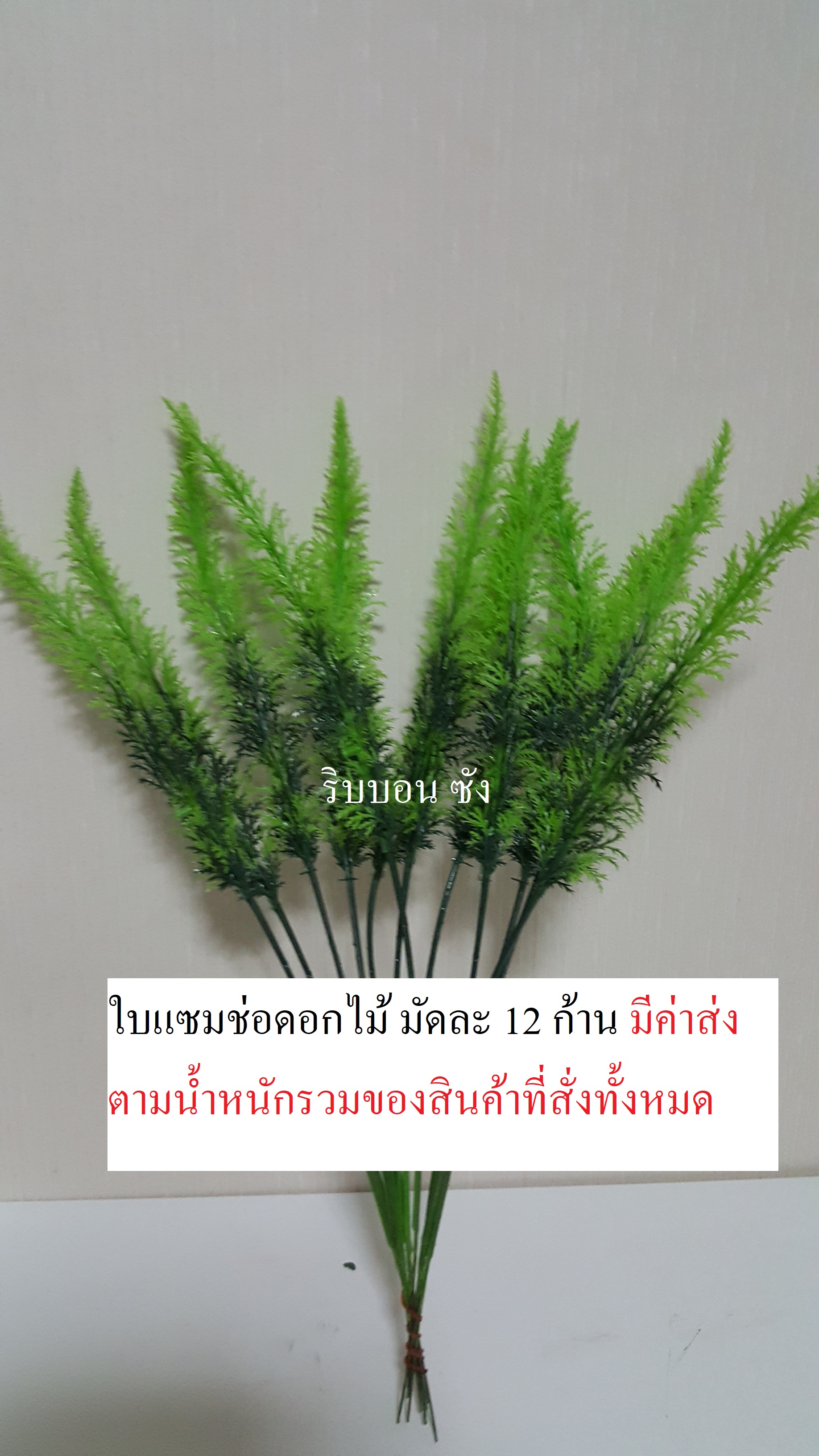 ใบแซมช่อดอกไม้หางกระรอก