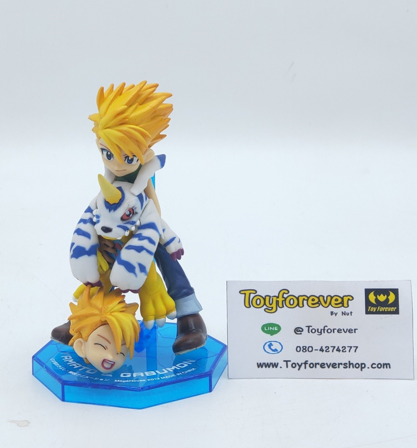 เกรด AAA โมเดลดิจิม่อน G.E.M Gabumon โมเดล ยามาโตะ+กาบูม่อน