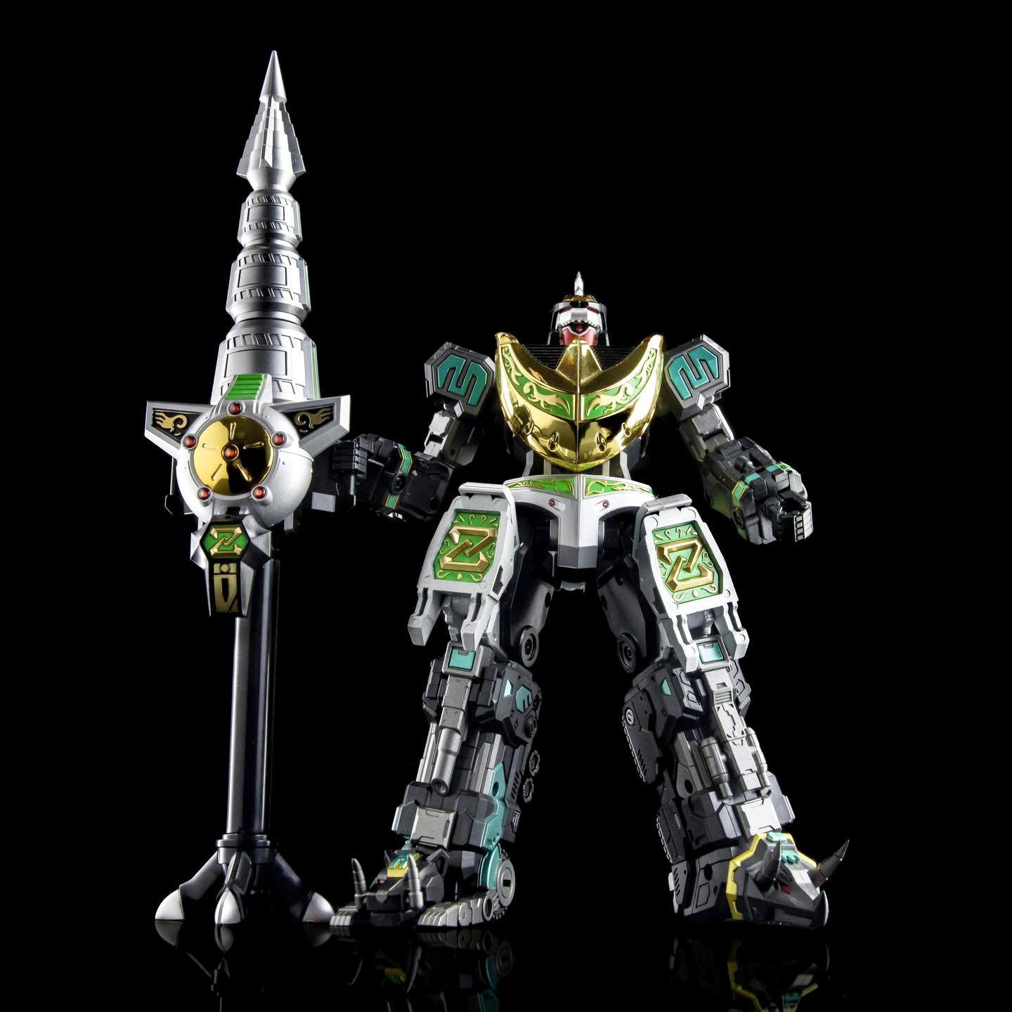 <preorder ปิดรับวันที่ 3/5/2025> เปิดรับPreorder มัดจำ 100 บาท โมจีน (Lucky Cat) Dragonzord (Dragon Seasar) Action Figure DieCast