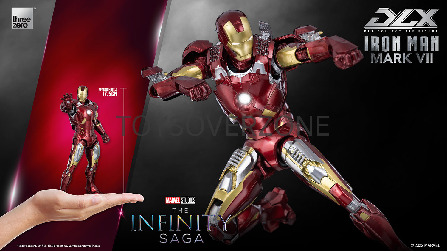 <preorder ปิดรับวันที่ 28/1/2023> เปิดรับPreorder มัดจำ 1500 บาท threeZero X Marvel DLX : Ironman mark VII