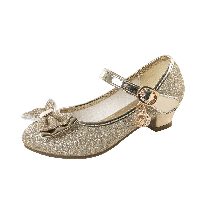 Shoe1507- รองเท้าคัชชูเด็กเล็ก-ถึงเด็กโต โบว์หน้าสวยหรู มีส้นใส่สบาย ได้ทุกงาน (ความยาววัดจากพื้นภายใน ให้ใช้ความยาวเท้า +0.5cm.แล้วแลือก)