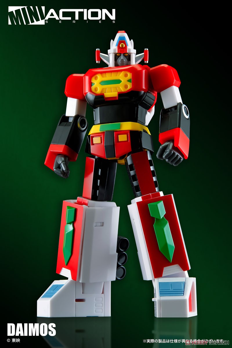 เปิดรับPreorder มีค่ามัดจำ 300 บาท Mini Action Figure Tosho Daimos (Completed)// ค่าย Action Toys /