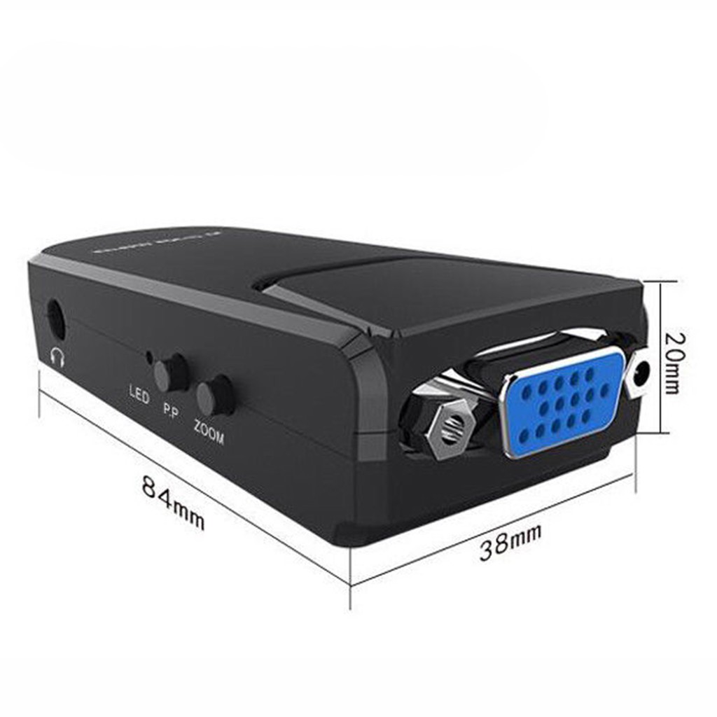 ตัวแปลงสัญญาณ OTN-5129 (VIDEO TO VGA ADAPTER)