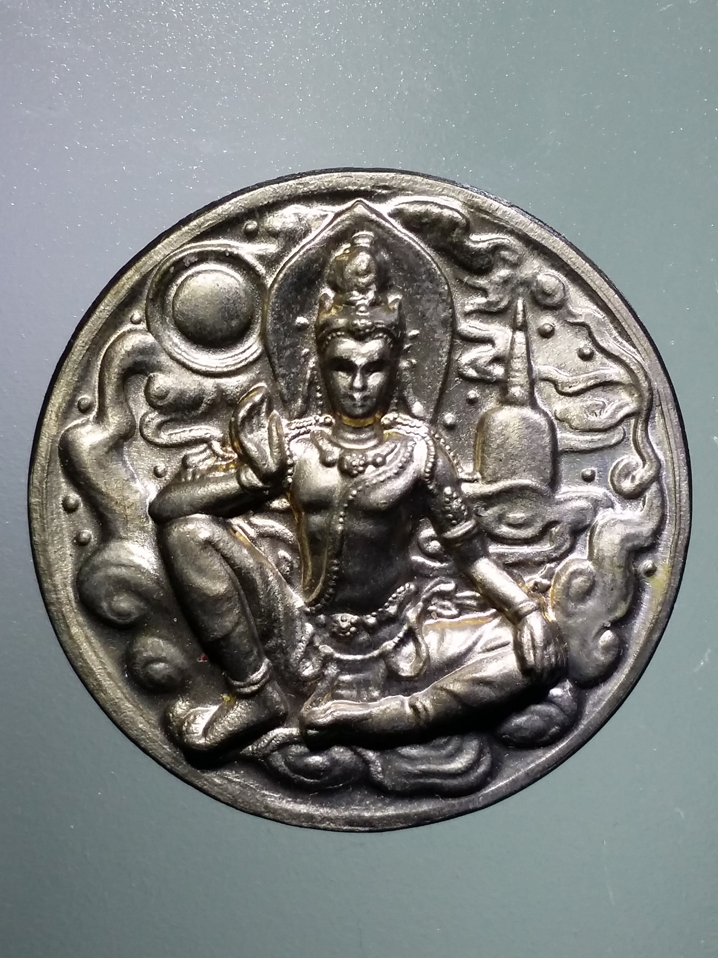 รหัสสินค้า จตุคามรามเทพ 123 เหรียญอัลปาก้า พระเทวราชโพธิสัตว์ จตุคามรามเทพ รุ่นวาสนามหาโชค จตุคามรามเทพรายการนี้ให้เช่าบูชาแล้ว