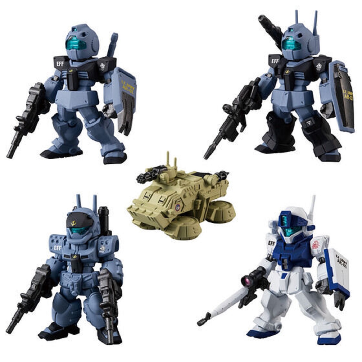 <Preorderภึง 28/5/2023>เปิดรับPreorder มัดจำ 300 บาท FW GUNDAM CONVERGE CORE MOBILE SUIT GUNDAM SIDE STORY 0079: RISE FROM THE ASHES WHITE DINGO TEAM SET W/O GUM