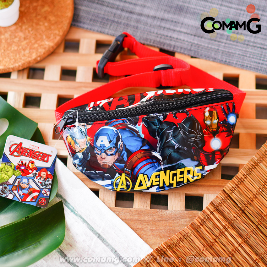 กระเป๋าคาดอกเด็ก กระเป๋าคาดเอวเด็ก กระเป๋าเด็ก รุ่นหนังแก้ว ลิขสิทธิ์แท้ คาดอก คาดเอว มีหลายลาย