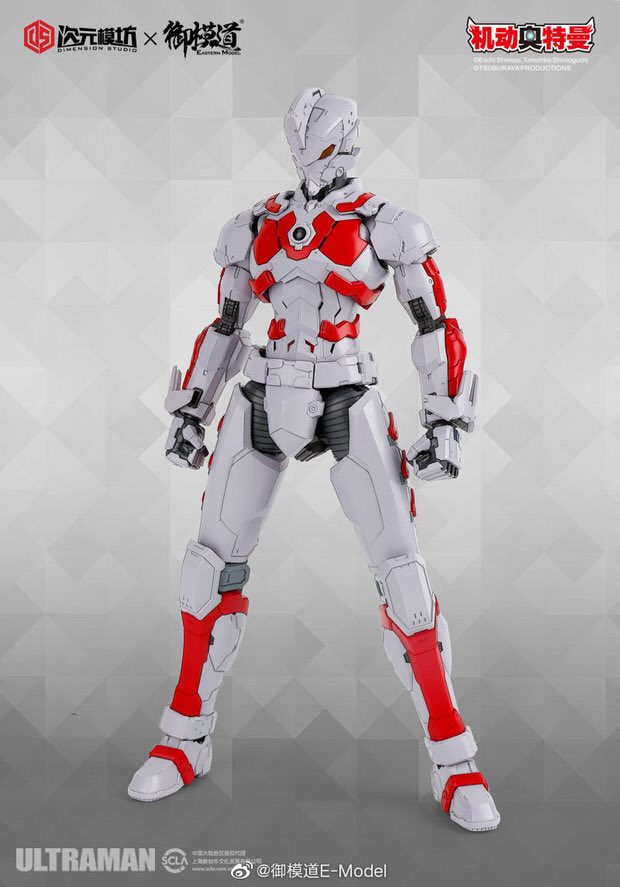 เปิดรับPreorder มัดจำ 500 บาท 1/6 Urtraman Suit Aceค่าย E-Models โมประกอบ
