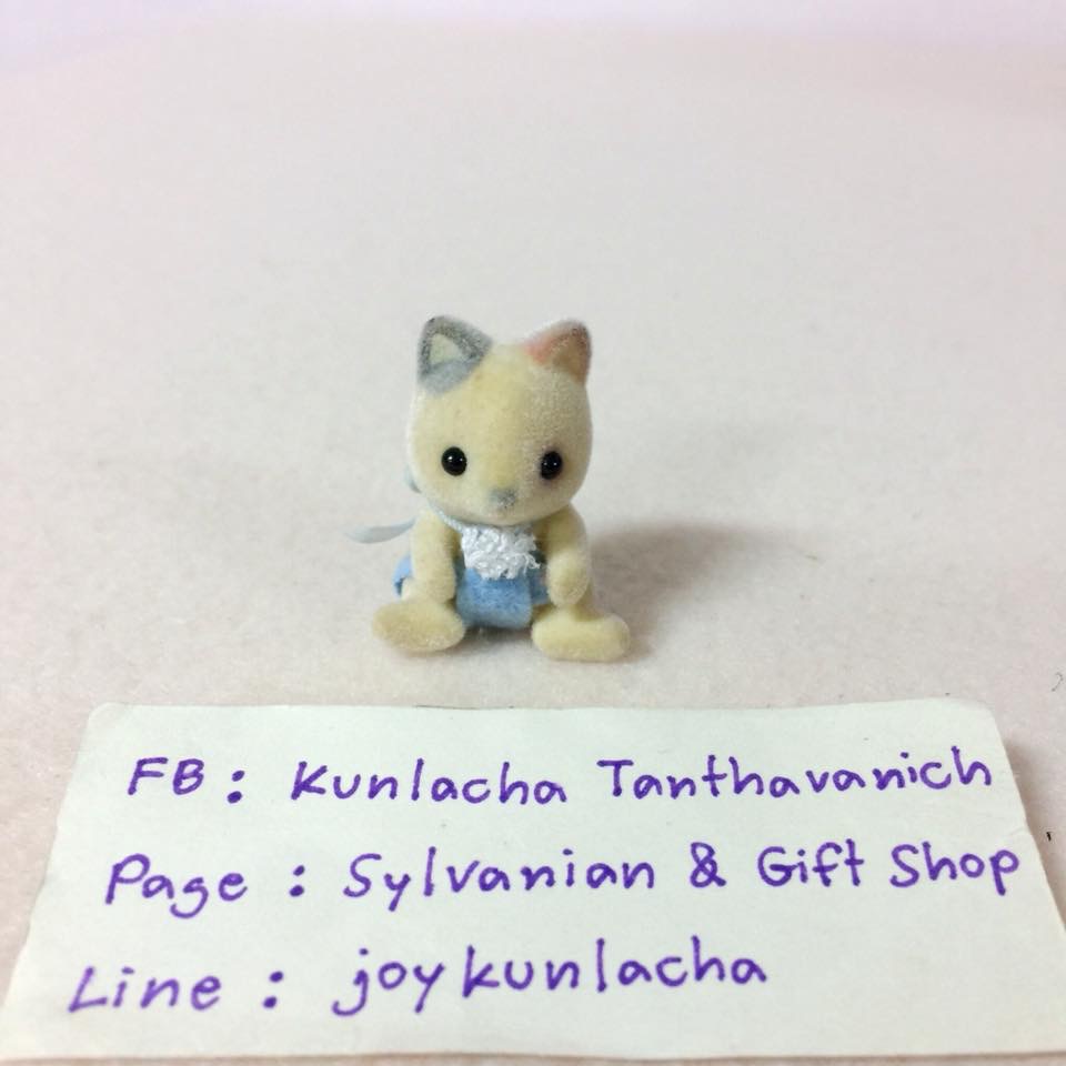 เบบี้แมวสามสีน่ารัก ซิลวาเนียน Whisker Cat Baby : Sylvanian Families