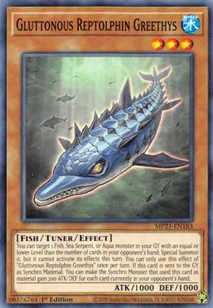 PHRA-JP027 Gluttonous Reptolphin Greethys