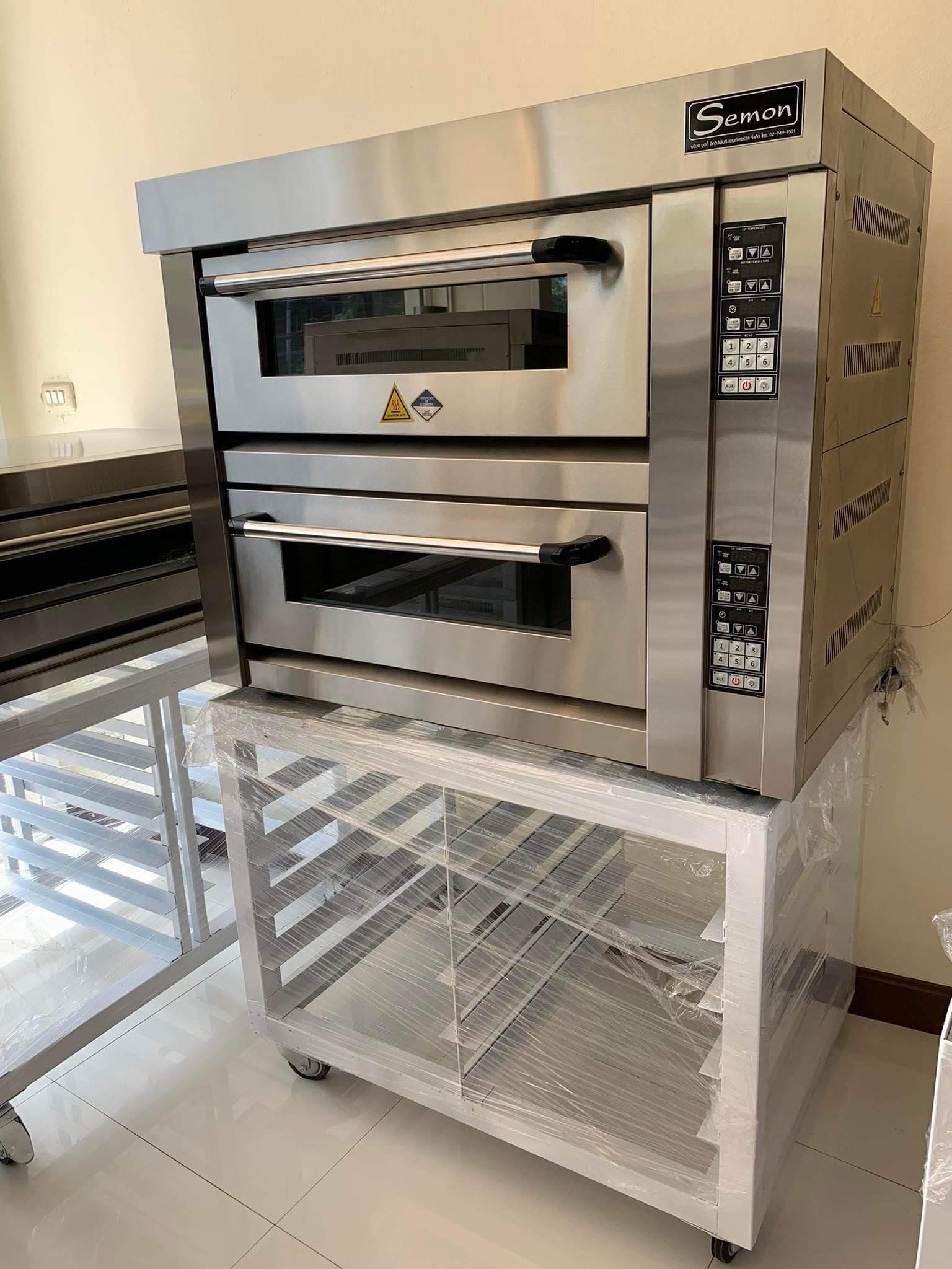 ขาย เตาอบขนมไฟฟ้า 2 ชั้น 2 ถาด Si-DO22E