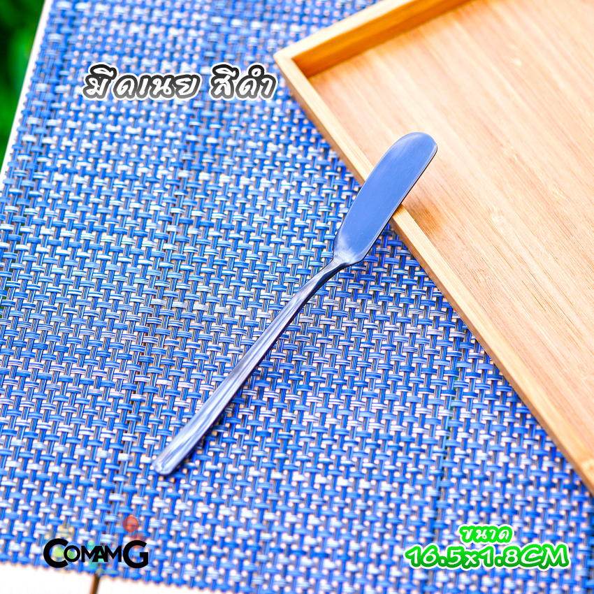 ช้อนเกาหลี ช้อนสแตนเลส จิ้มผลไม้ มีดปาดเนย ช้อนชงกาแฟ มีหลายสี พร้อมส่ง