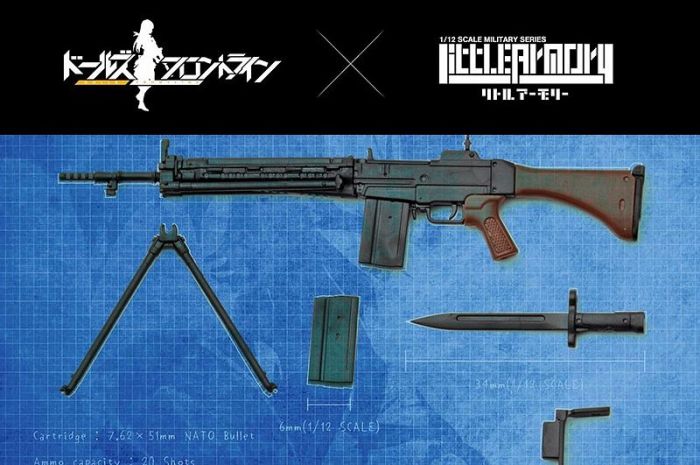 เปิดรับPreorder มัดจำ 100 บาท 1/12 (LADF04) Girls' Frontline Howa Type 64 Battle Rifle