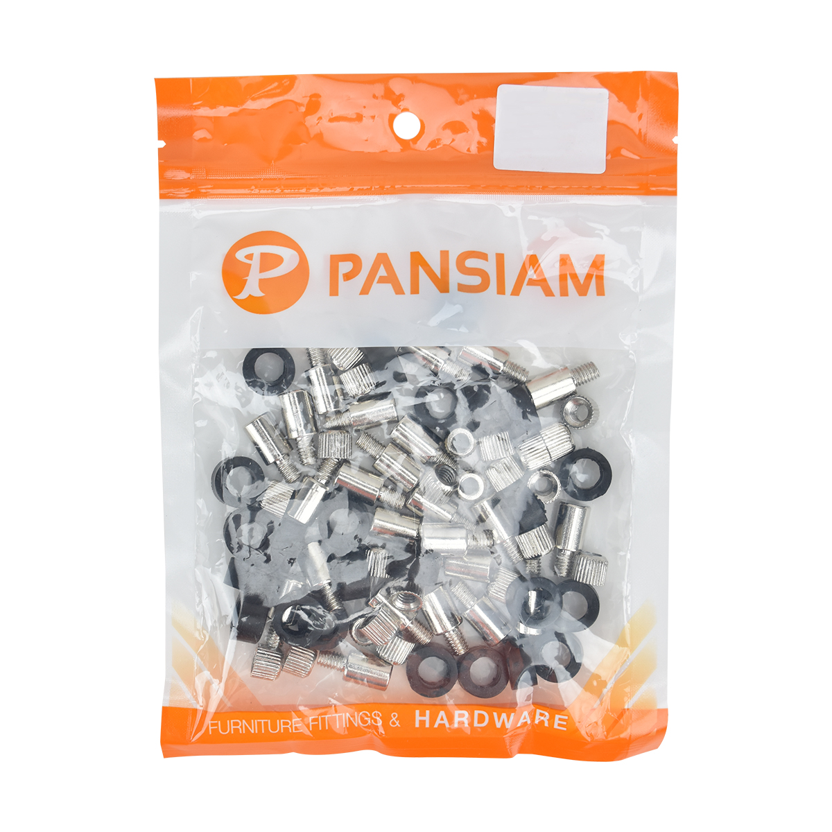 PANSIAM ปุ่มรับชั้น ตัวผู้+ตัวเมีย+ยางรอง SS-11+12NI+SS-1