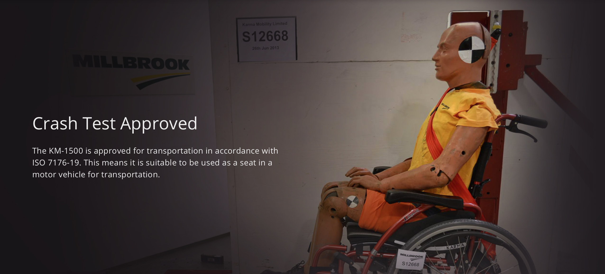 รถเข็นอลูมินัมอัลลอยด์คาร์ม่า รุ่น KM-1500 (KARMA KM-1500) ดีไซน์คลาสสิค ทนทาน เบาะกว้าง 18 นิ้ว ล้อหลัง 24 นิ้ว ของแท้ รับประกันศูนย์ไทย 5 ปี