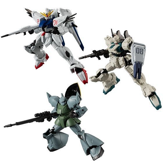 เปิดรับPreorder มีค่ามัดจำ 300 บาท MOBILE SUIT GUNDAM G-FRAME 08 W/O GUM(แบบครบชุด 3แบบ ตัวพร้อมโครง) /Bandai