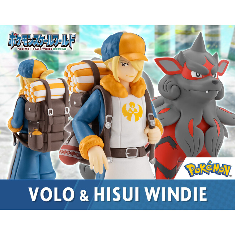 <Preorderภึง 7/7/2025>เปิดรับPreorder มัดจำ 200บาท POKÉMON SCALE WORLD HISUI REGION VOLO & ARCANINE (HISUIAN FORM) W/O GUM