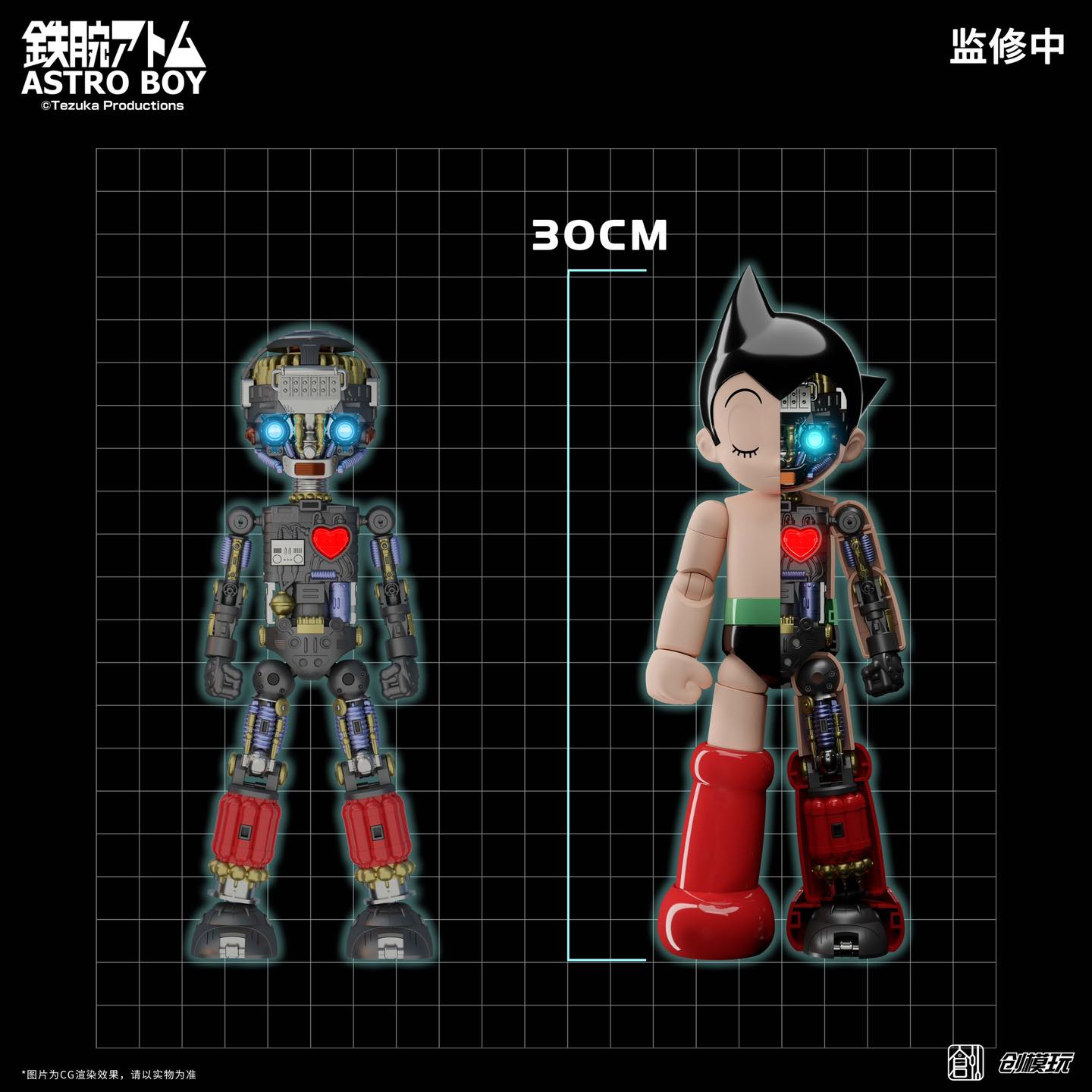 <Preorderปิดรับวันที่ 8/10/2023 🔔เปิดรับPreorder มัดจำ 300 บาท โมจีน TRON MODEL 1/4 " Astroboy " DX. Ver.