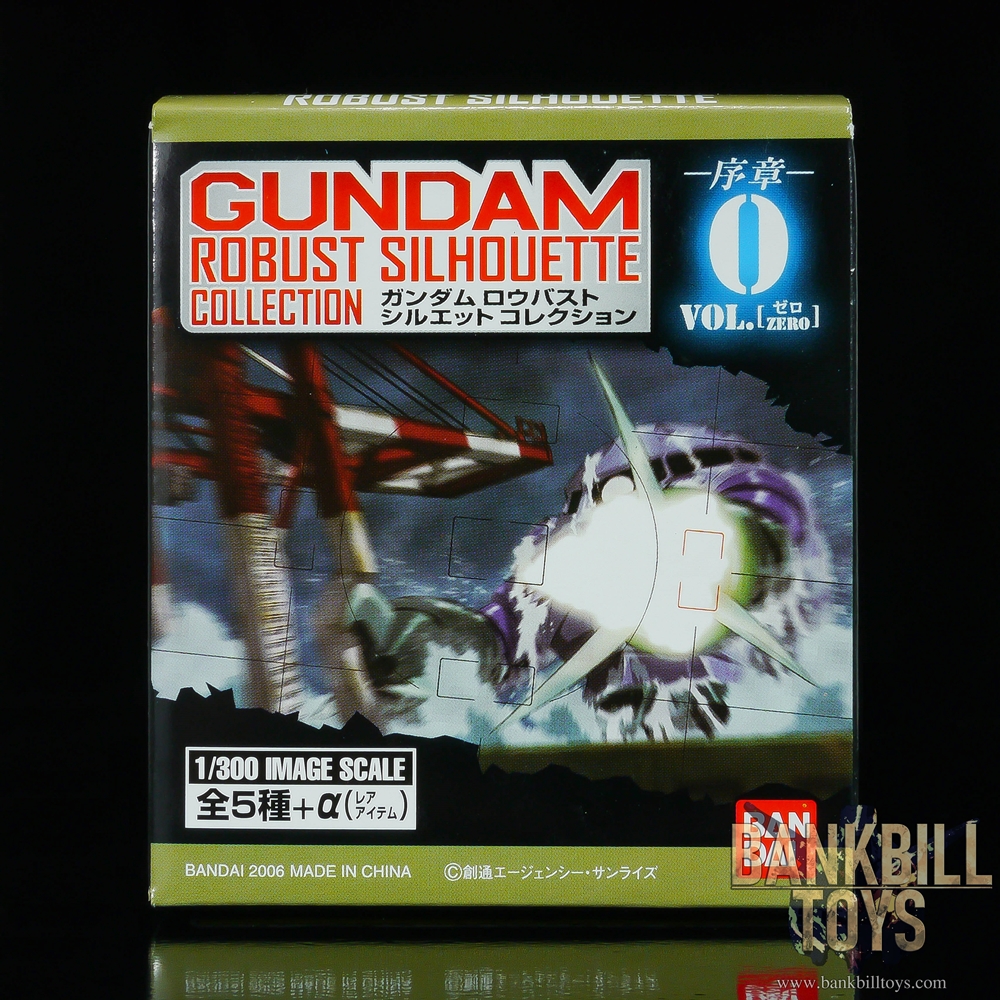 กันดั้ม Bandai Trading Figure Gundam Robust Silhouette Collection Vol.0 1/300 MSM-07 Z’Gok [Low Color Ver.]