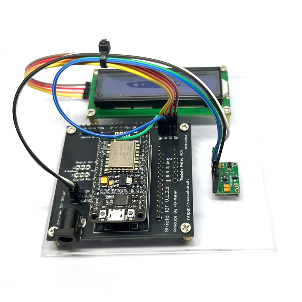 Mini Project Arduino เครื่องวัดออกซิเจนในเลือดแบบปลายนิ้ว (SpO2) (พร้อมประกอบ)
