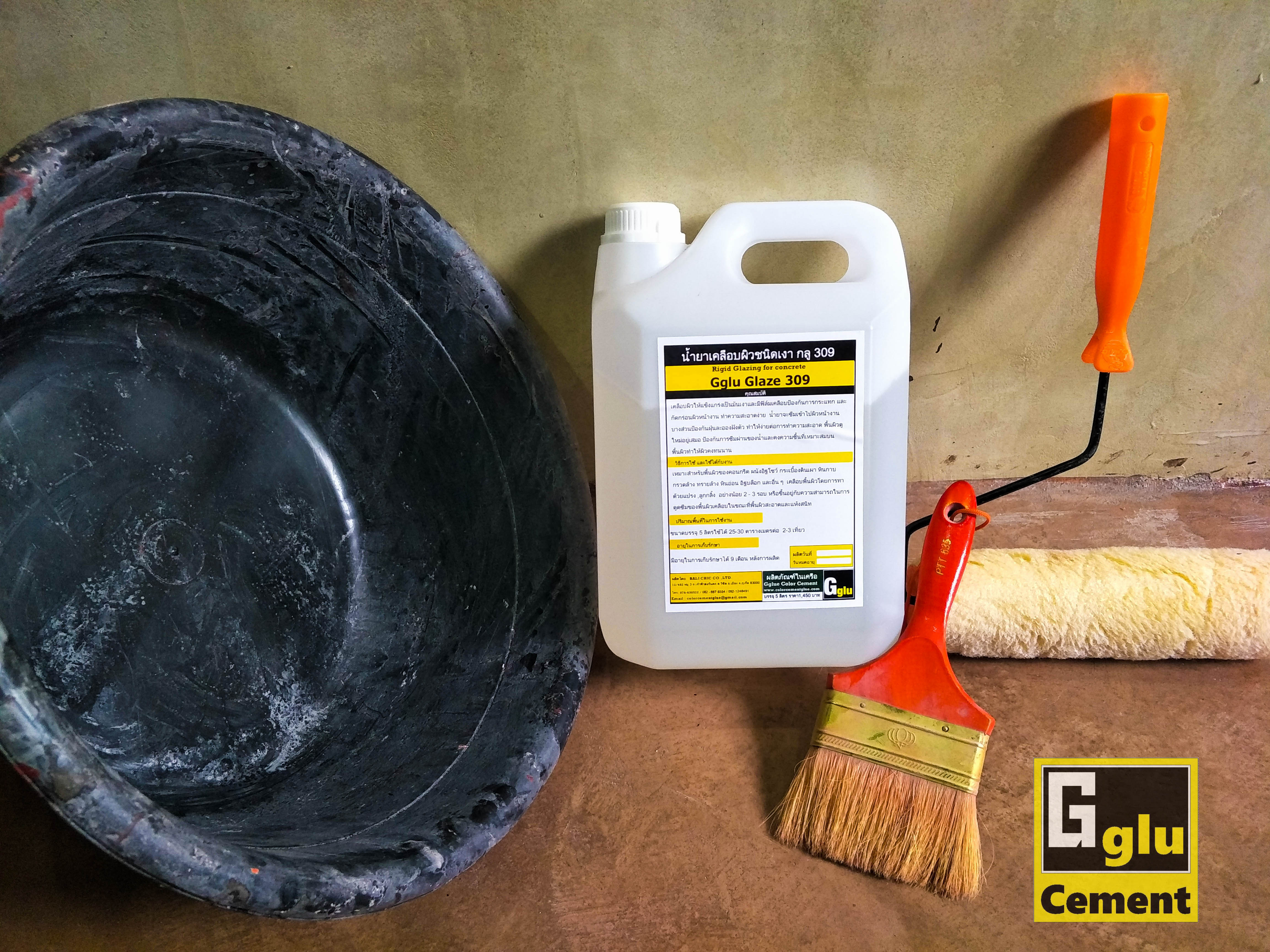 น้ำยาเคลือบเงา กลู ชนิด 309