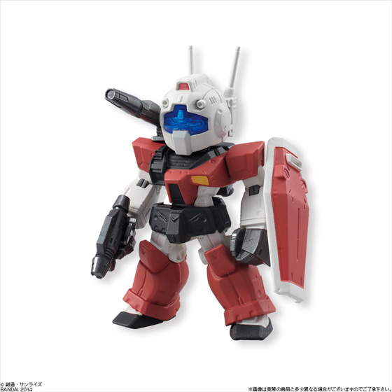 กันดั้ม Bandai Candy Toy FW Gundam Converge 15 No.91 RGC-80 GM Cannon