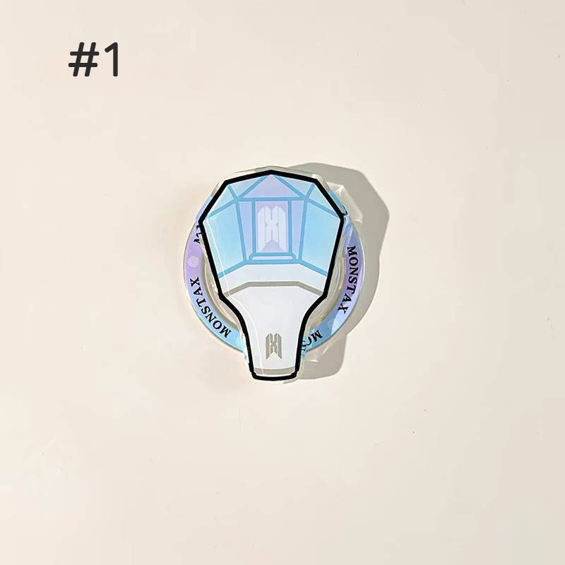 ที่จับโทรศัพท์ PopSockets Griptok : MonstaX SJ WayV NMIXX BIGBANG NewJeans Nct127 Boynextdoor ikon tvxq
