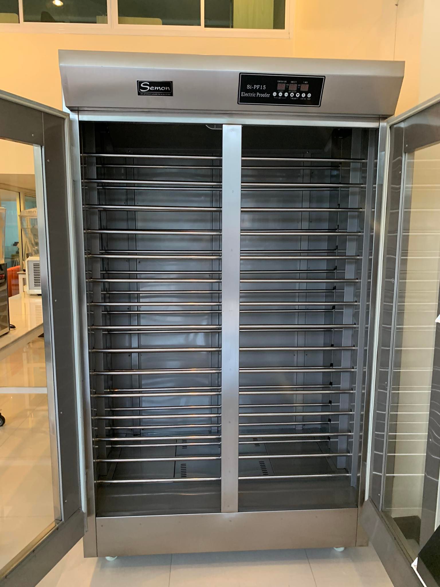 ตู้หมักแป้ง 30 ถาด บอดี้สแตนเลส Si-PF30