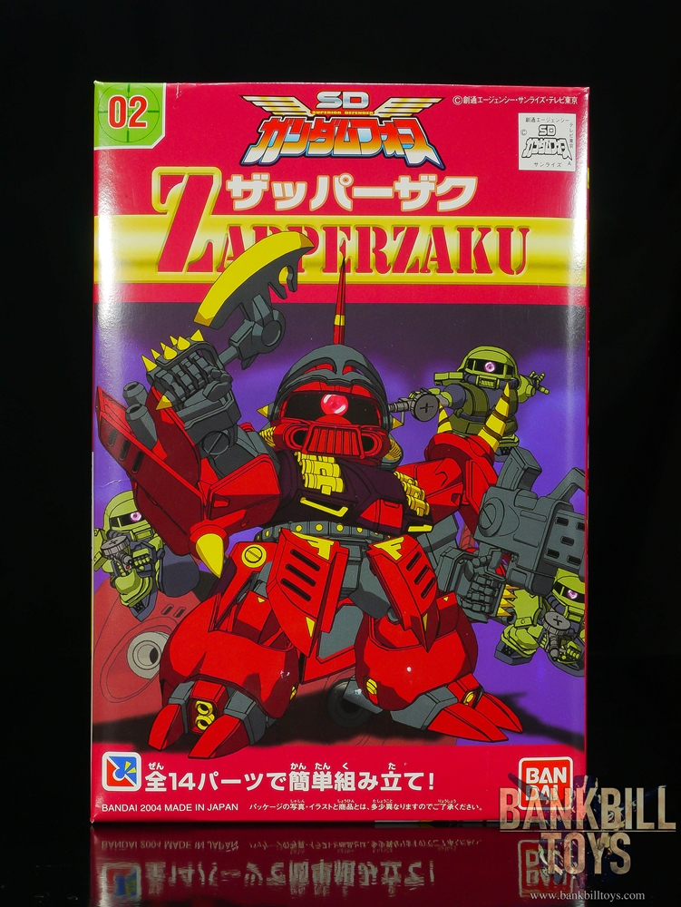 กันดั้ม Bandai Gunpla SD Gundam Force No.02 Zapper Zaku