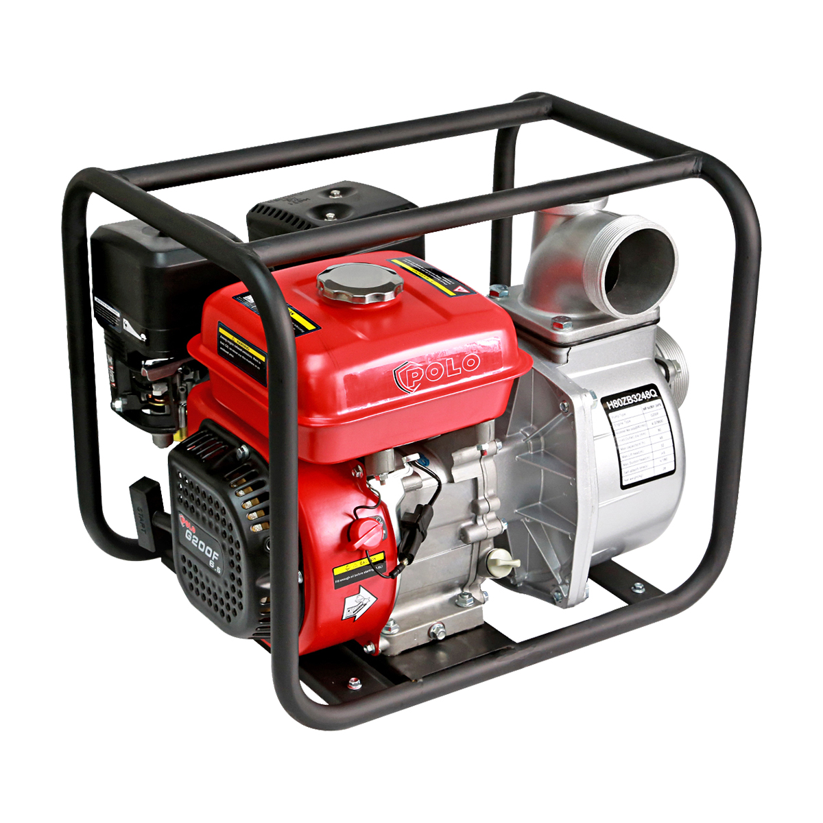 POLO ปั๊มน้ำเครื่องรถยนต์ 3" (ENGINE) H80ZB3248Q