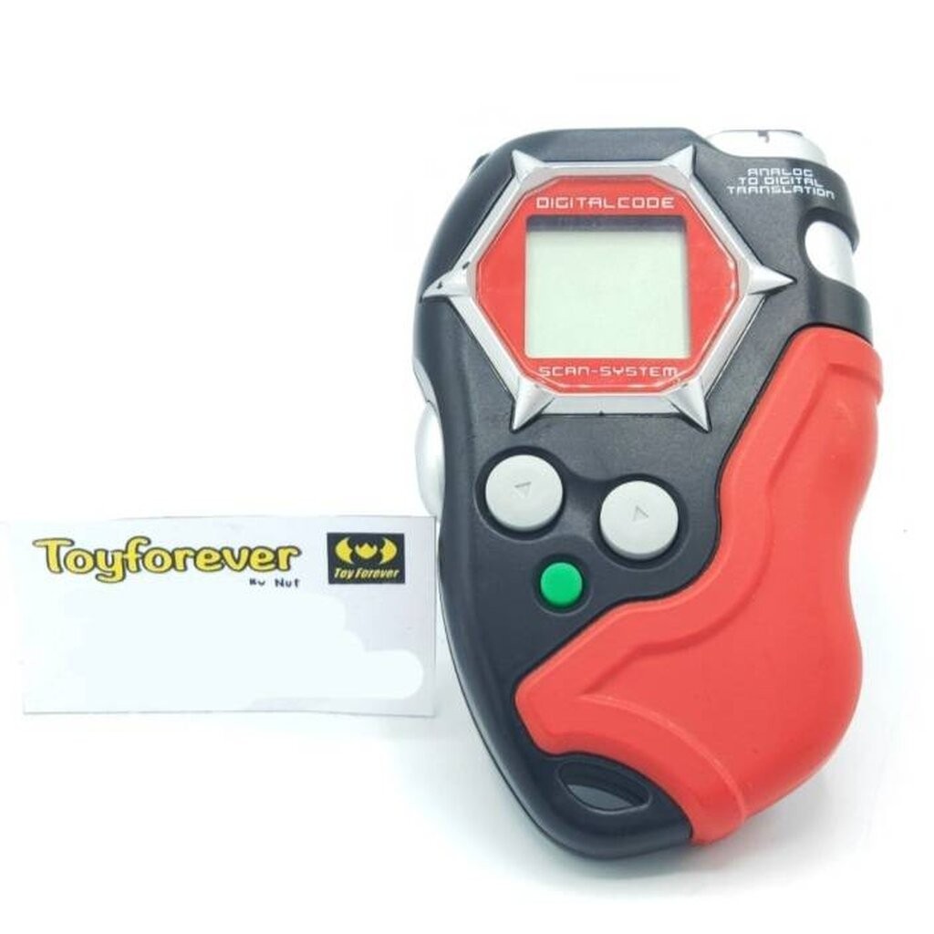 Digimon Digivice D-scanner Ver.1 แท้ JP สีแดง-ดำ จอสวย ระบบปกติ
