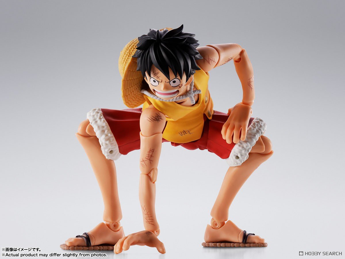 <Preorderปิดรับวันที่ 7/9/2025 มัดจำ 100 บาท S.H.Figuarts MONKEY D LUFFY -Summit War of Marineford-
