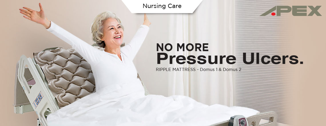 ที่นอนลมป้องกันแผลกดทับ แบบรังผึ้ง Apex Domus 1 (ที่นอนลมแบบรังผึ้ง โดมุส 1) ของแท้ รับประกันศูนย์ไทย 1 ปี