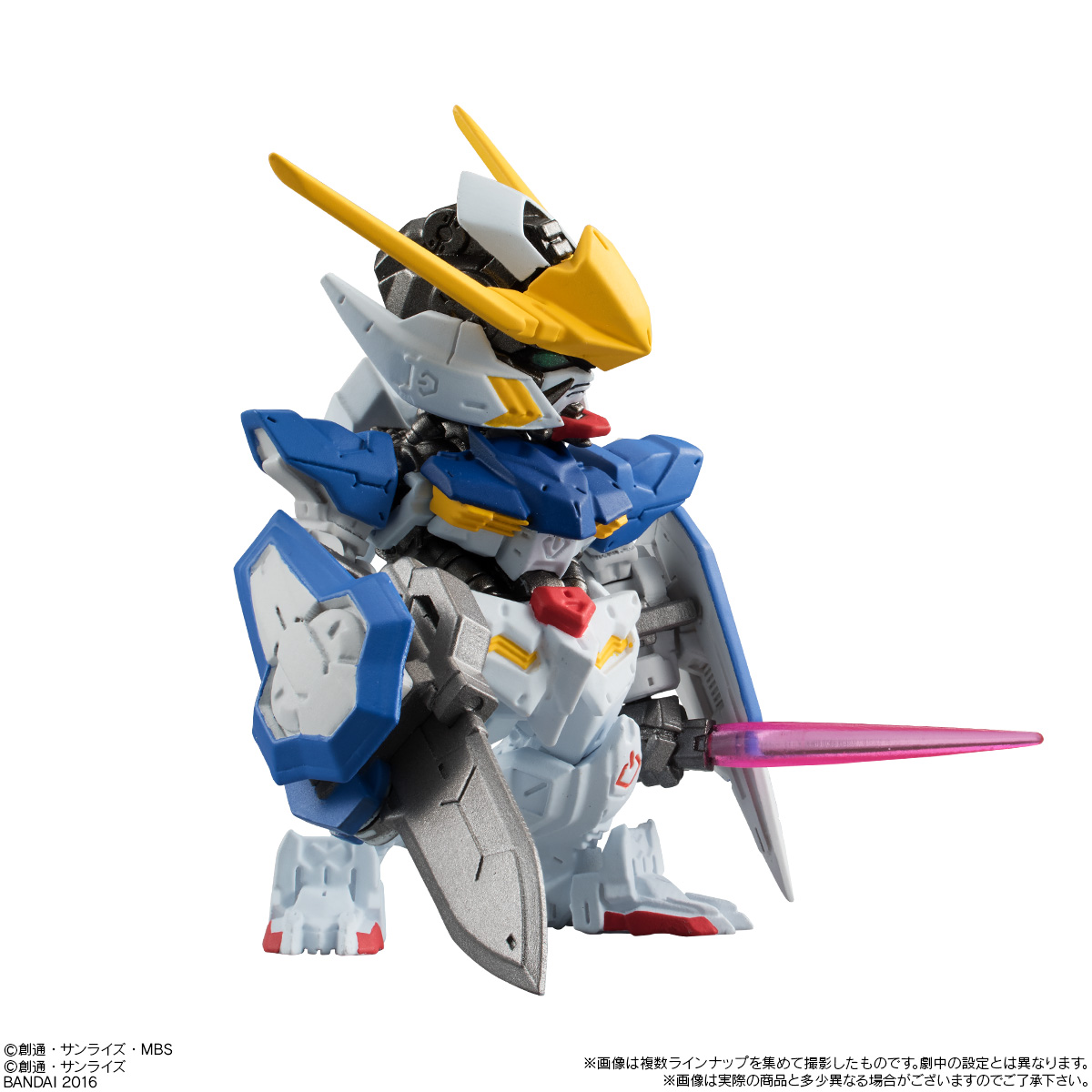 กันดั้ม Bandai Candy Toy FW Gundam Converge #02 No.126 ASW-G-08 Gundam Barbatos