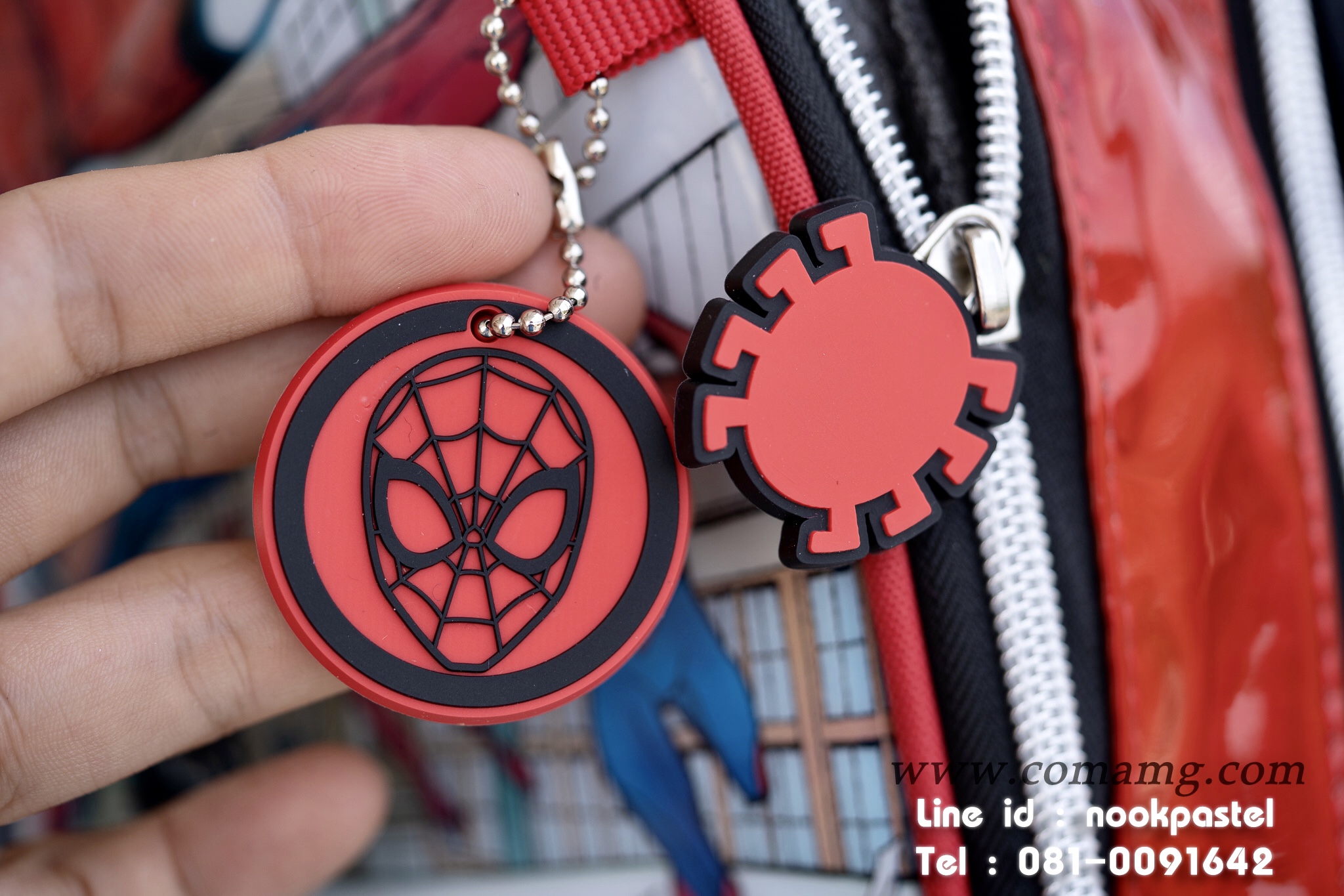 กระเป๋าเป้สไปรเดอร์แมน (spider-man) ลิขสิทธิ์แท้ 14นิ้ว