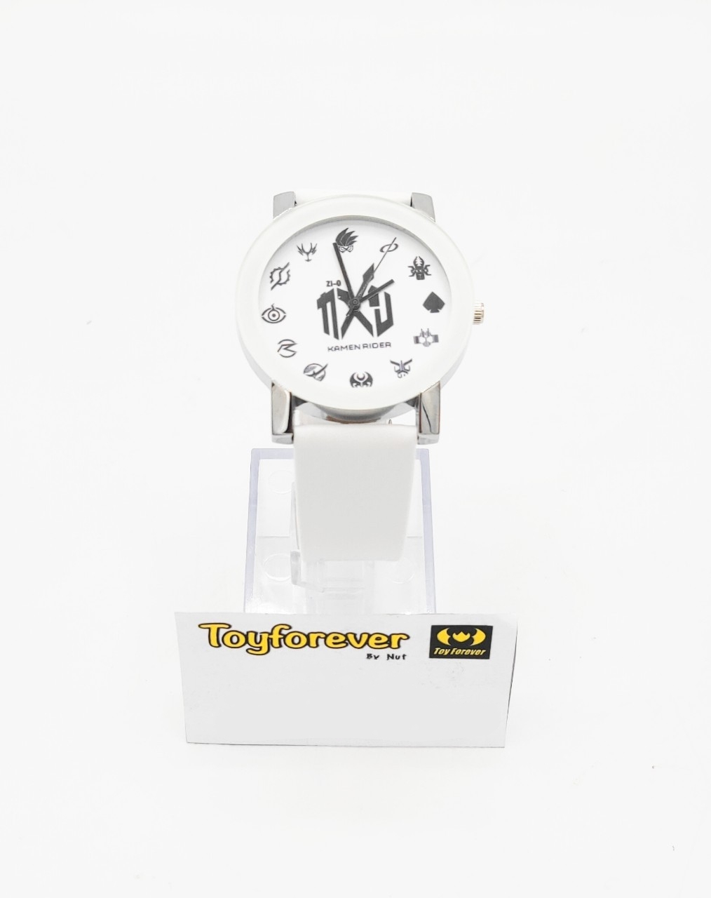 นาฬิกา ลายไรเดอร์จิโอ Rider Zi-o Watch สีขาว