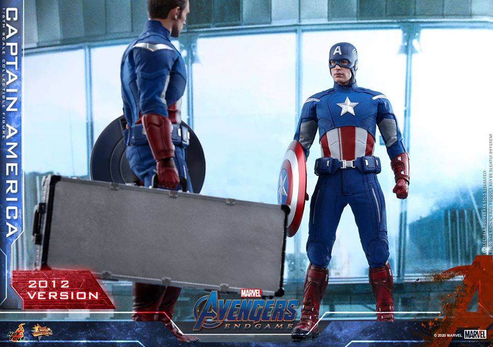 เปิดรับPreorder มัดจำ 4000 บาท r Hot Toys – MMS563 Avengers: Endgame - 1/6th scale Captain America (2012 Version) Collectible Figure