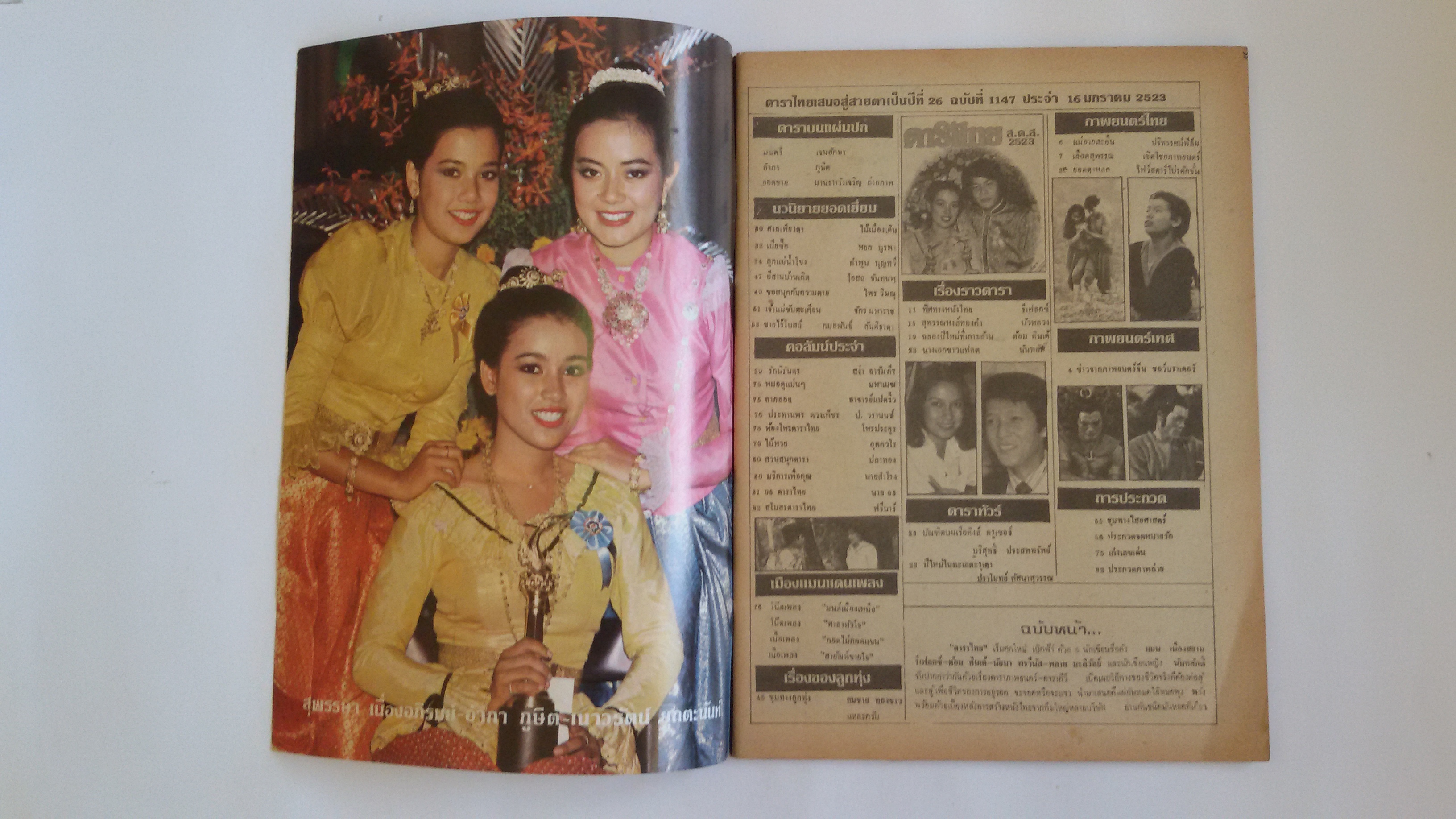 ดาราไทย ส.ค.ส.2523