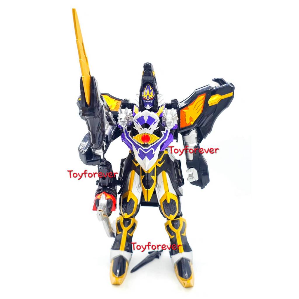 มาจิเรนเจอร์ DX Majin Gattai WolKaiser หุ่นม้าดำ ของครบ สวยมาก