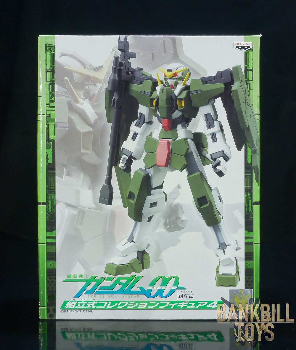 กันดั้ม Banpresto Game Prize Mobile Suit Gundam 00 Assembly Model Collection Figure 4 GN-002 Gundam Dynames